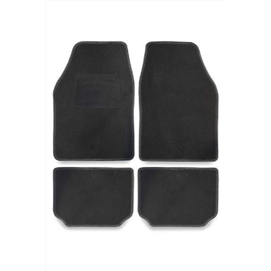 Alfombra Para Auto Juego De Cuatro Con Fieltro