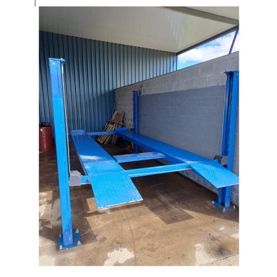 ELEVADOR 4 COLUMNAS 3600 Kgs 4 MESES DE USO COMO NUEVO