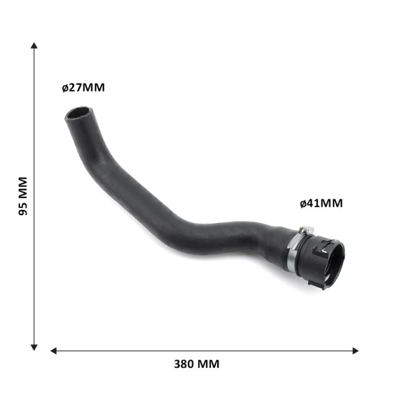 Caño Radiador Superior Fiat Mobi Uno Way Attractive 1.0/1.4