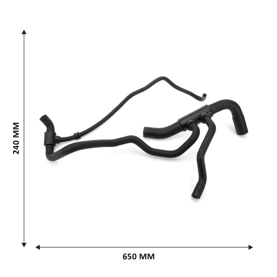 Caño Radiador Inferior Fiat Palio 1.0 16v Con Aire 2001/...