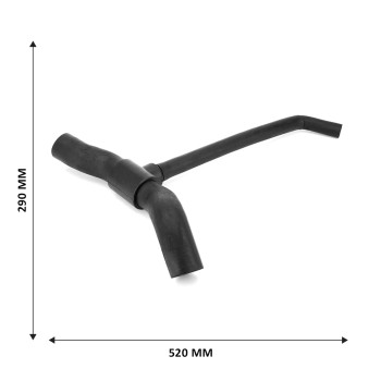 Caño Radiador Inferior Chevrolet Blazer S10 2.8 Diesel