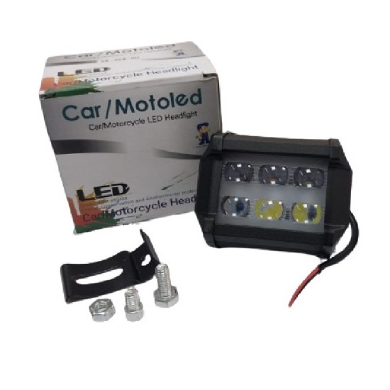 FARO CAMINERO LED 30W 10X8.5 CM 6LED 1 FUNCION